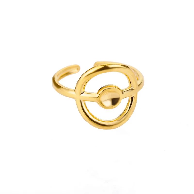 Hollow Heart Ring For Women Party Accessories Jewelry