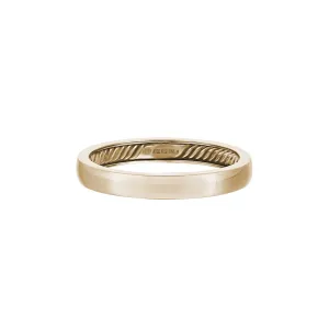 Inner Rope Band Ring in Gold