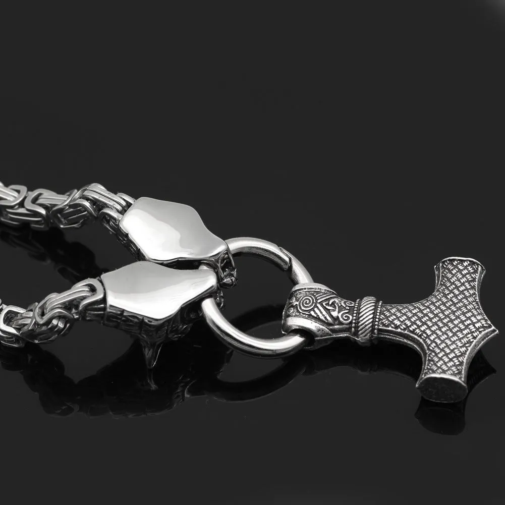 Kerr Thor's Hammer - Viking Pendant Necklace by The Nevermore
