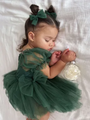 Layla romper - emerald