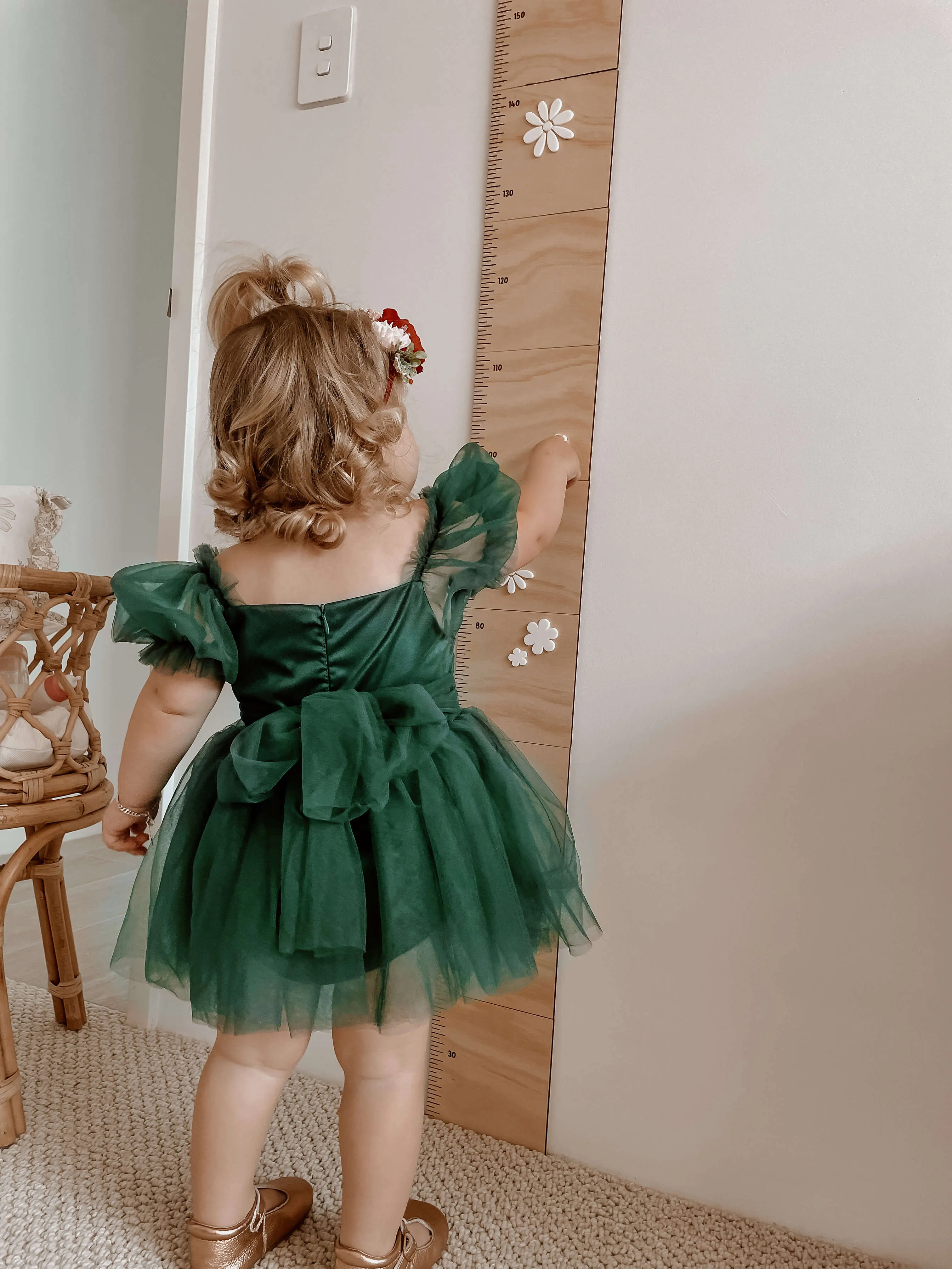 Layla romper - emerald