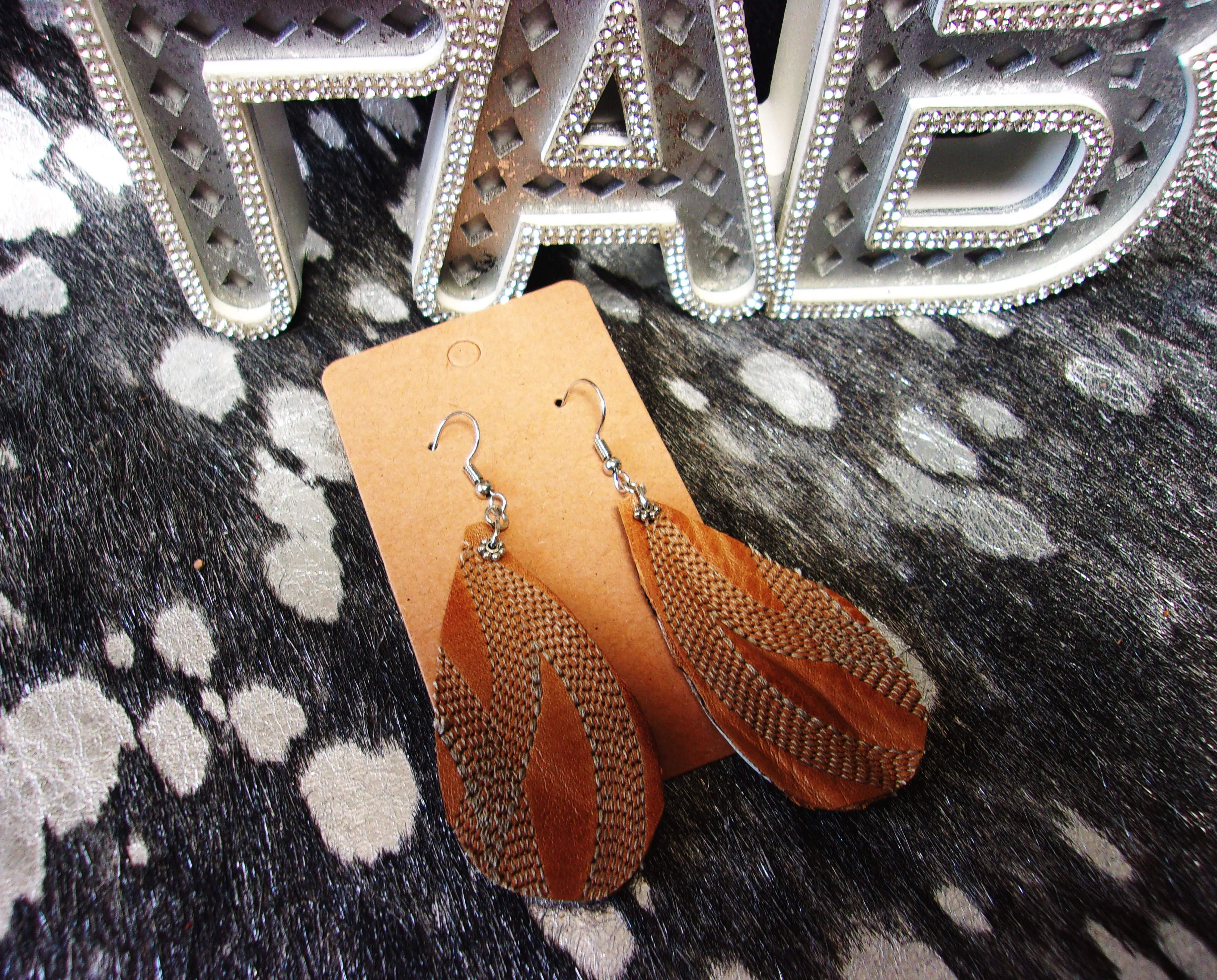 Leather Earrings ER51