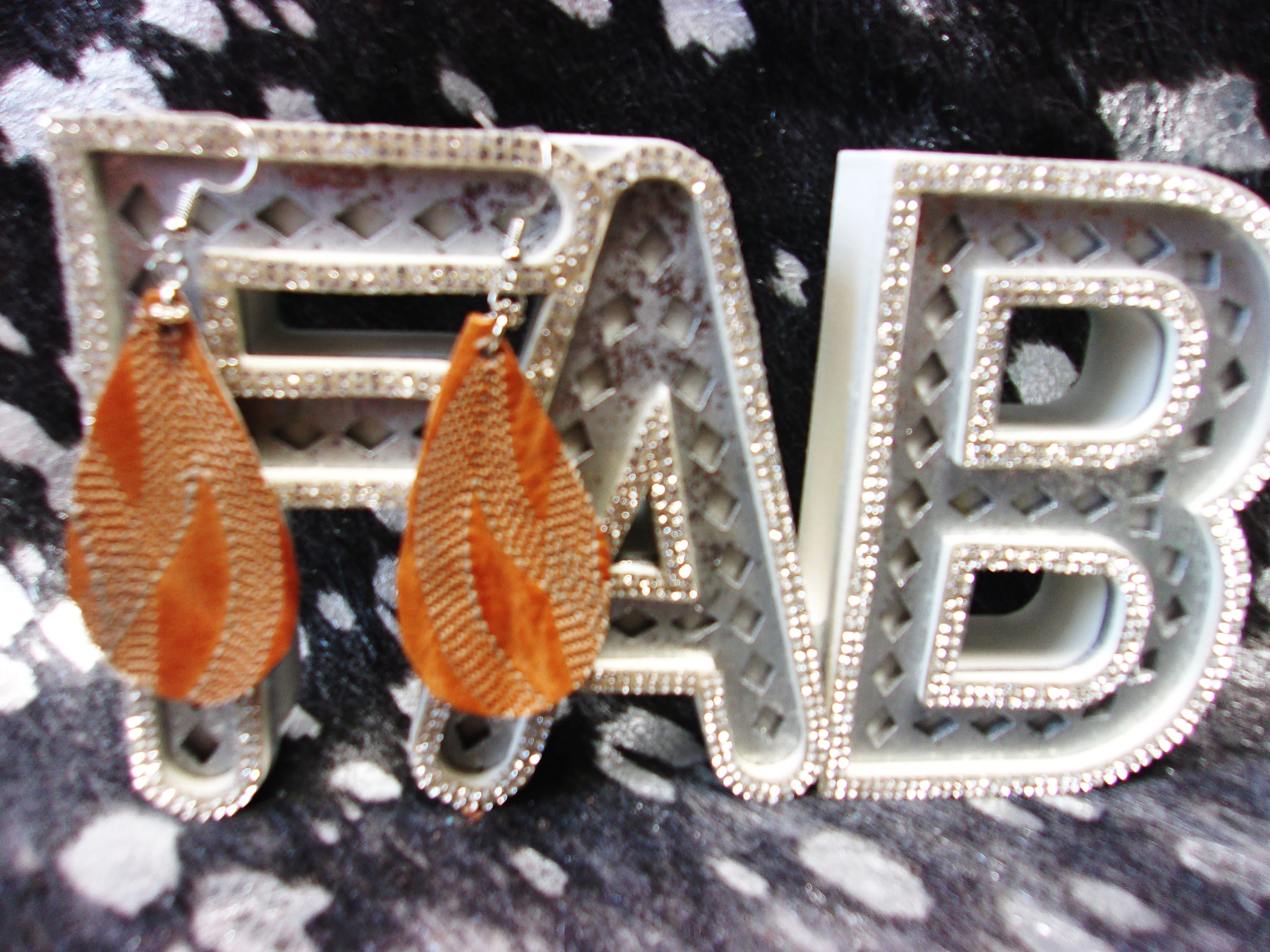 Leather Earrings ER51