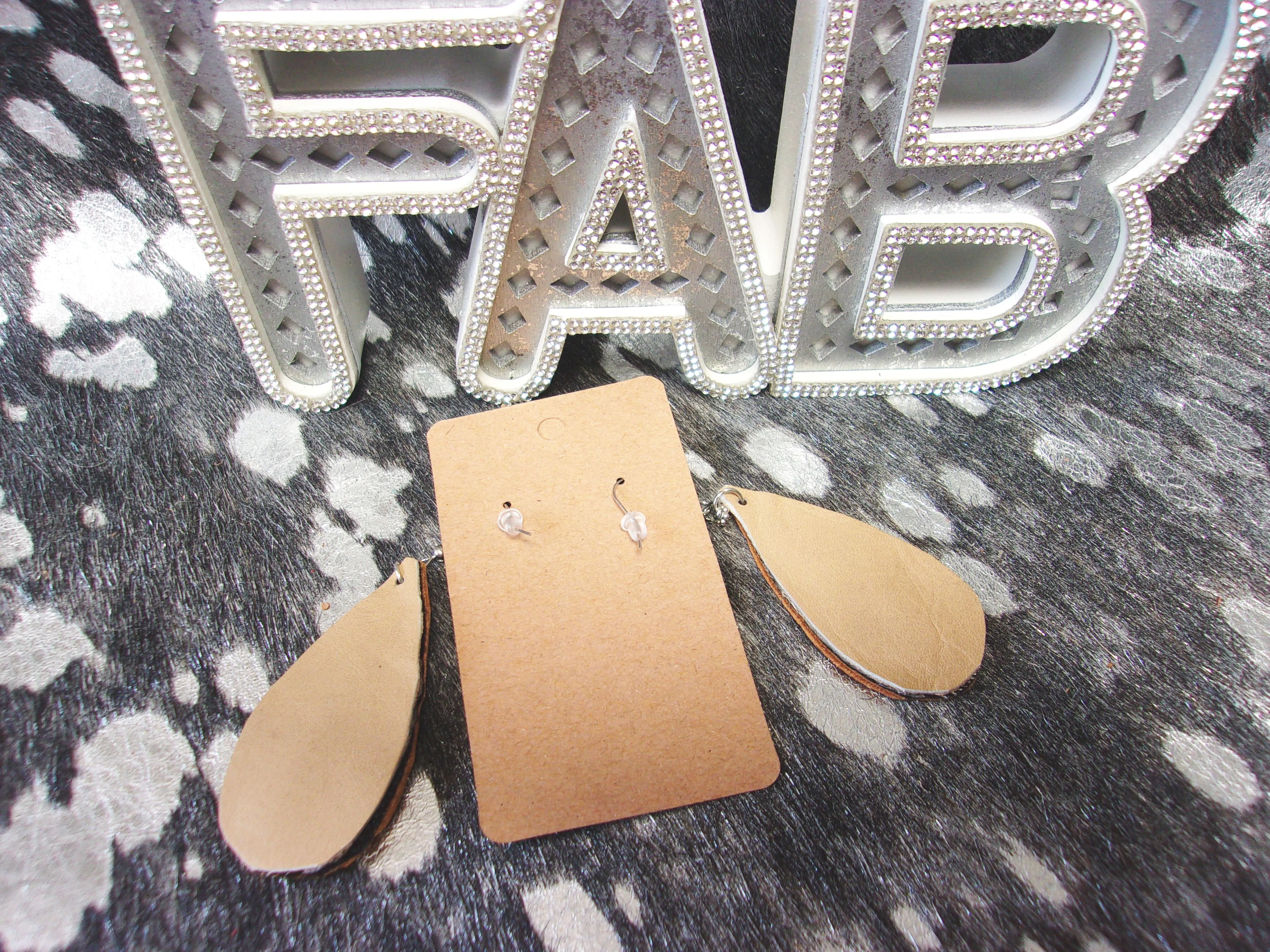 Leather Earrings ER51
