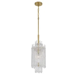 Libby Langdon Ackerly 1 Light Aged Brass Pendant