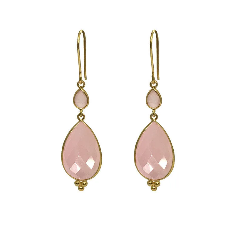 Maharani Green Onyx Earrings