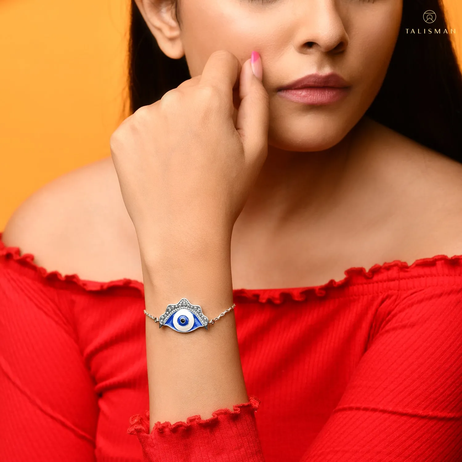 Majestic Evil Eye Symbol Bracelet