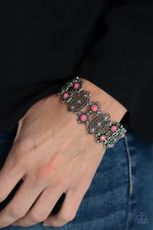 Majestic Gardens - Pink - Bracelet