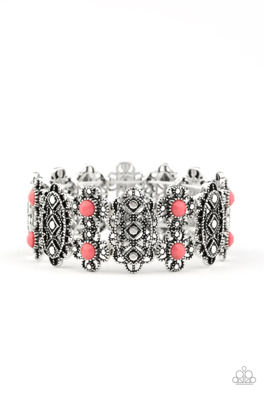 Majestic Gardens - Pink - Bracelet