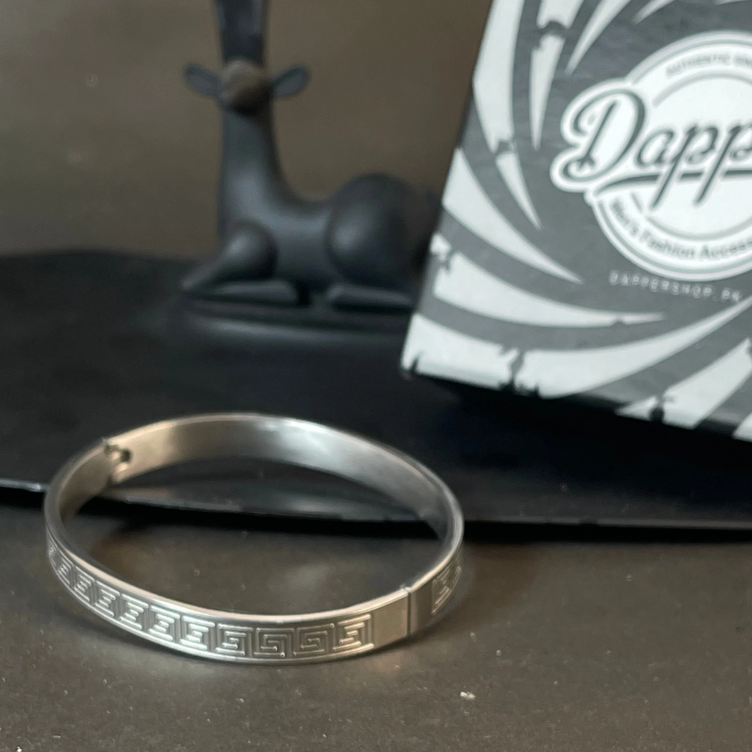 Majestic Silver Cuff Bracelet For Men