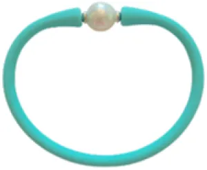 Maui Bracelet - Freshwater Pearl - Aqua