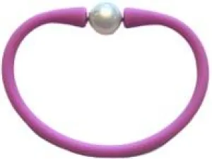 Maui Bracelet - Freshwater Pearl - Plum