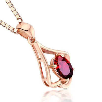 Meaningful Gift For Girlfriend - Pure Silver Necklace Gift Set