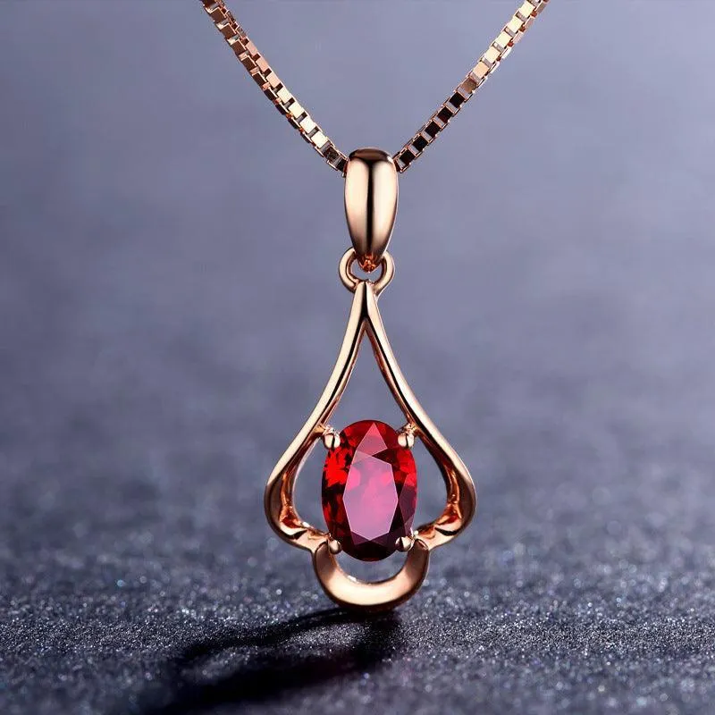 Meaningful Gift For Girlfriend - Pure Silver Necklace Gift Set