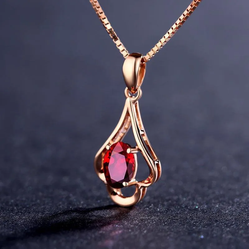 Meaningful Gift For Girlfriend - Pure Silver Necklace Gift Set