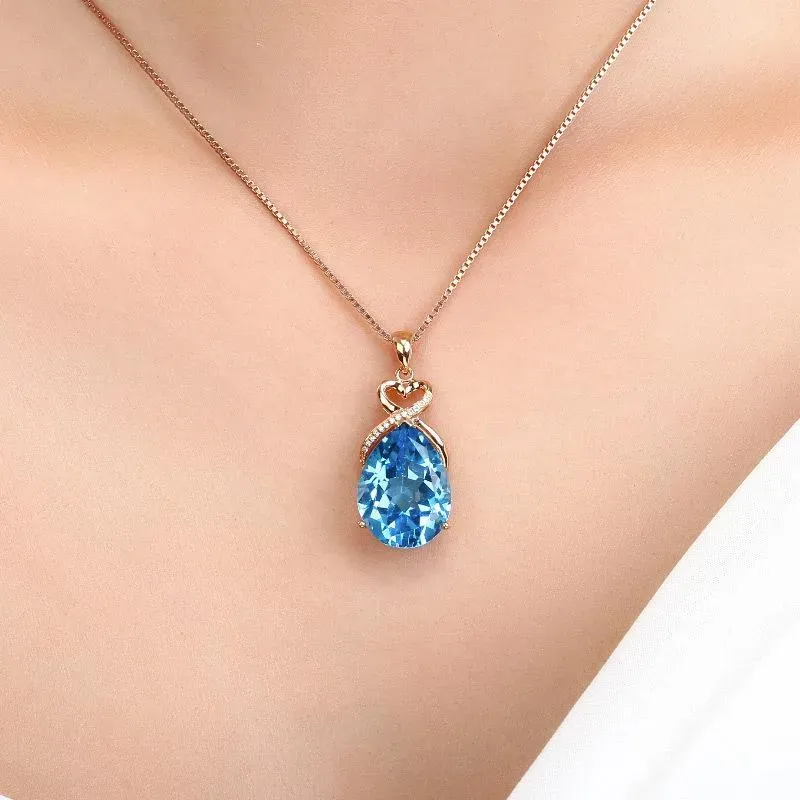 Meaningful Gift For Girlfriend - Pure Silver Necklace Gift Set