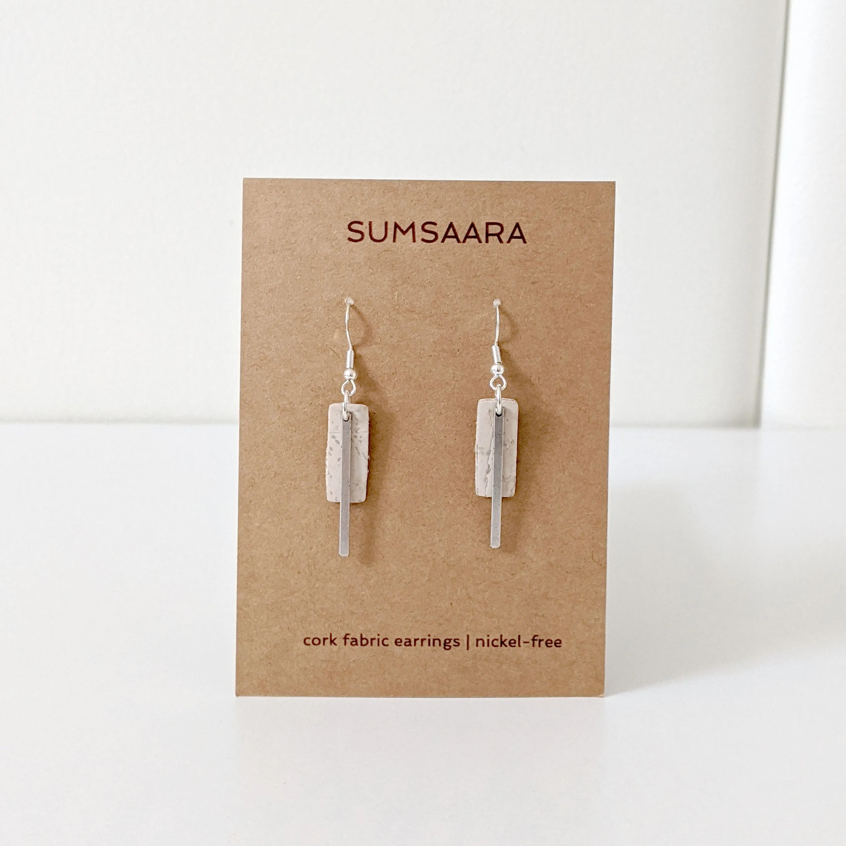 Modern Geometric Earrings - Calista