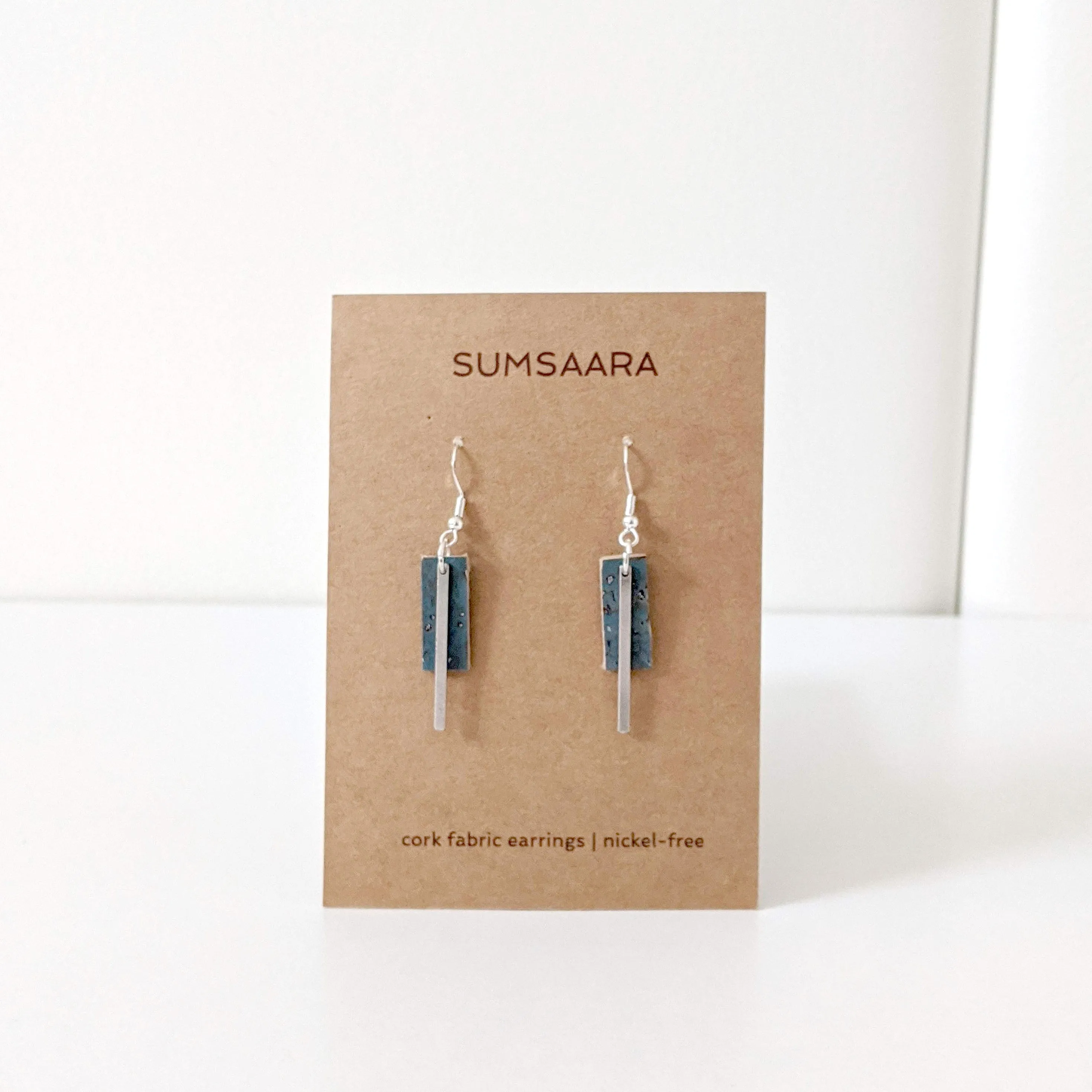 Modern Geometric Earrings - Calista