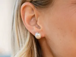 Modern Pearl Studs