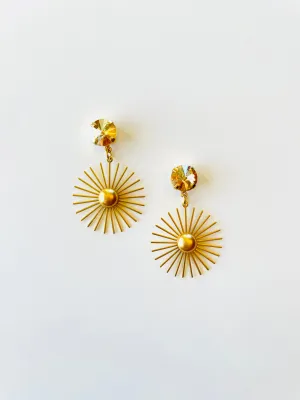 Modern Sun Earrings
