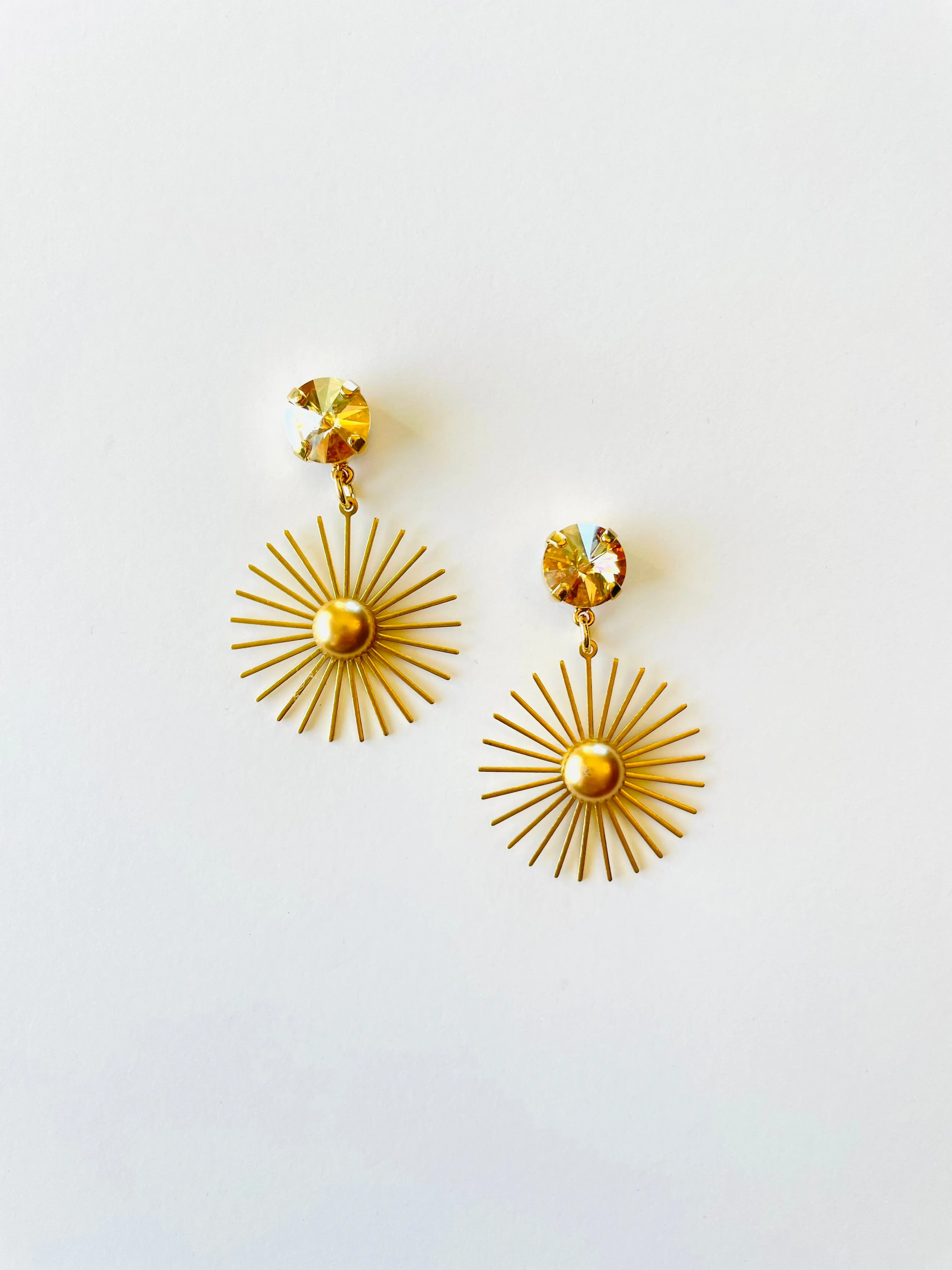 Modern Sun Earrings