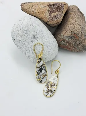 Mohave Rain Drop Semi Precious Dangler Earrings
