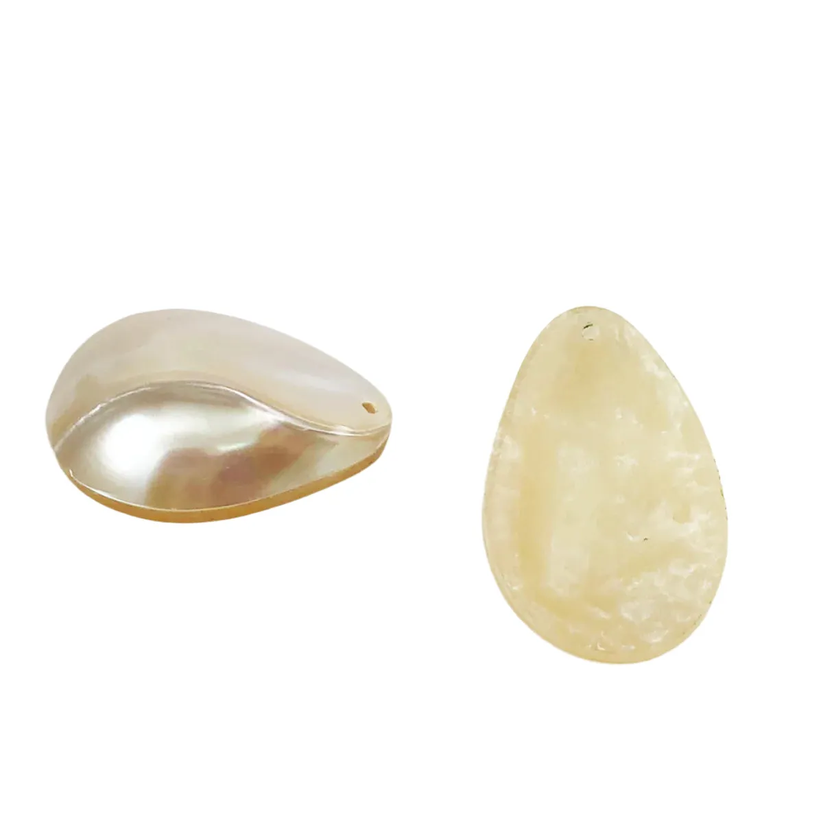 Mother of Pearl Teardrop Pendants