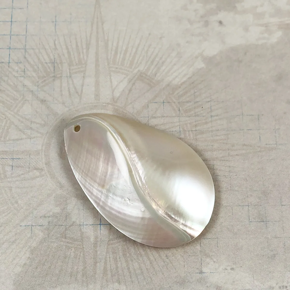 Mother of Pearl Teardrop Pendants