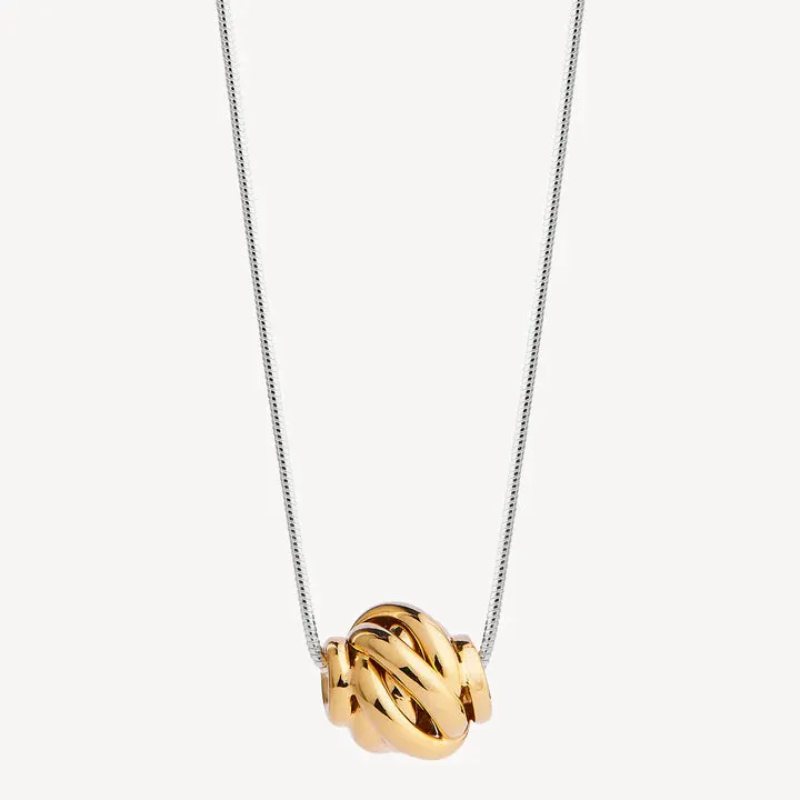Najo Nest Necklace - 2 Tone