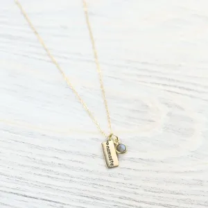 Namaste Labradorite Necklace