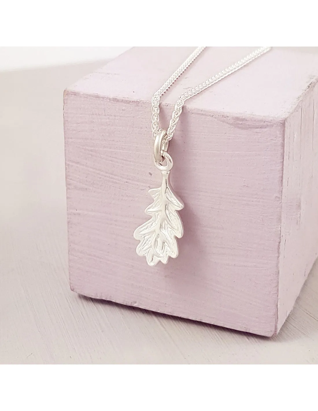 Oak Leaf Silver Charm