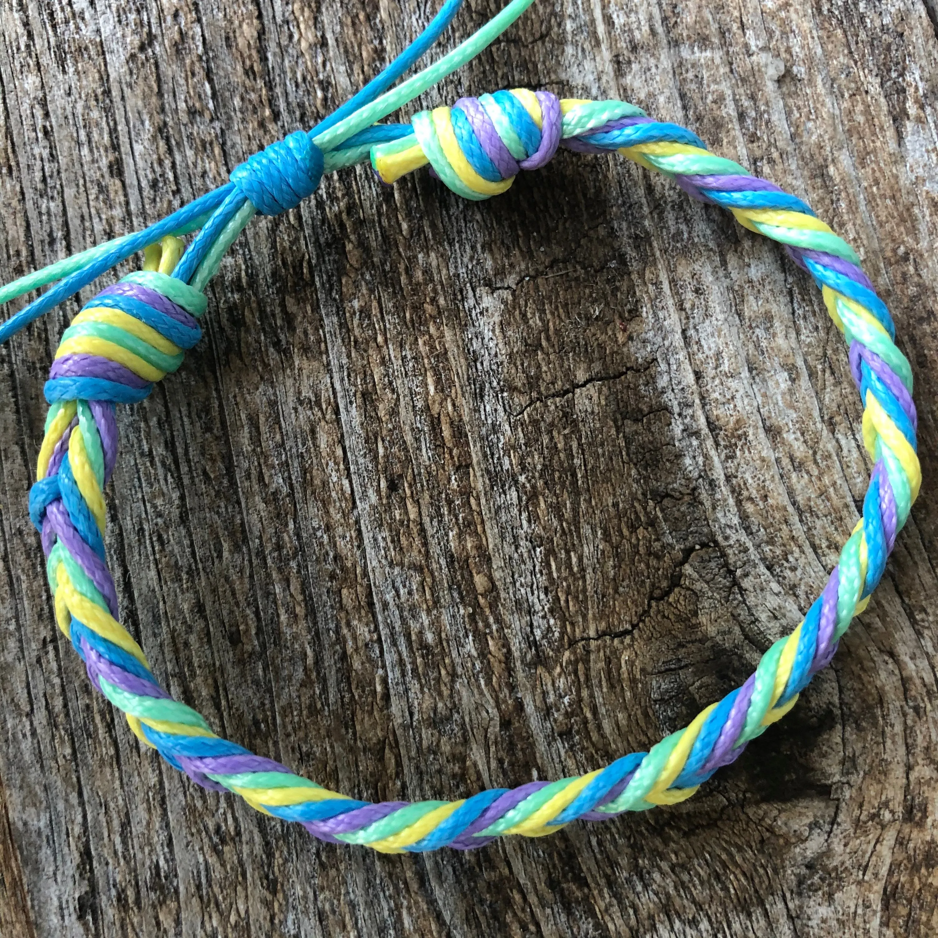 Ocean Breeze Dania Braided Anklet Bracelet
