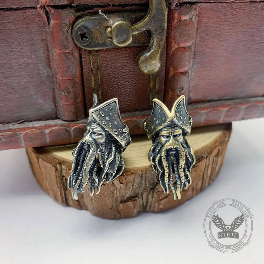 Octopus Pirate Copper Skull Braiding Beads