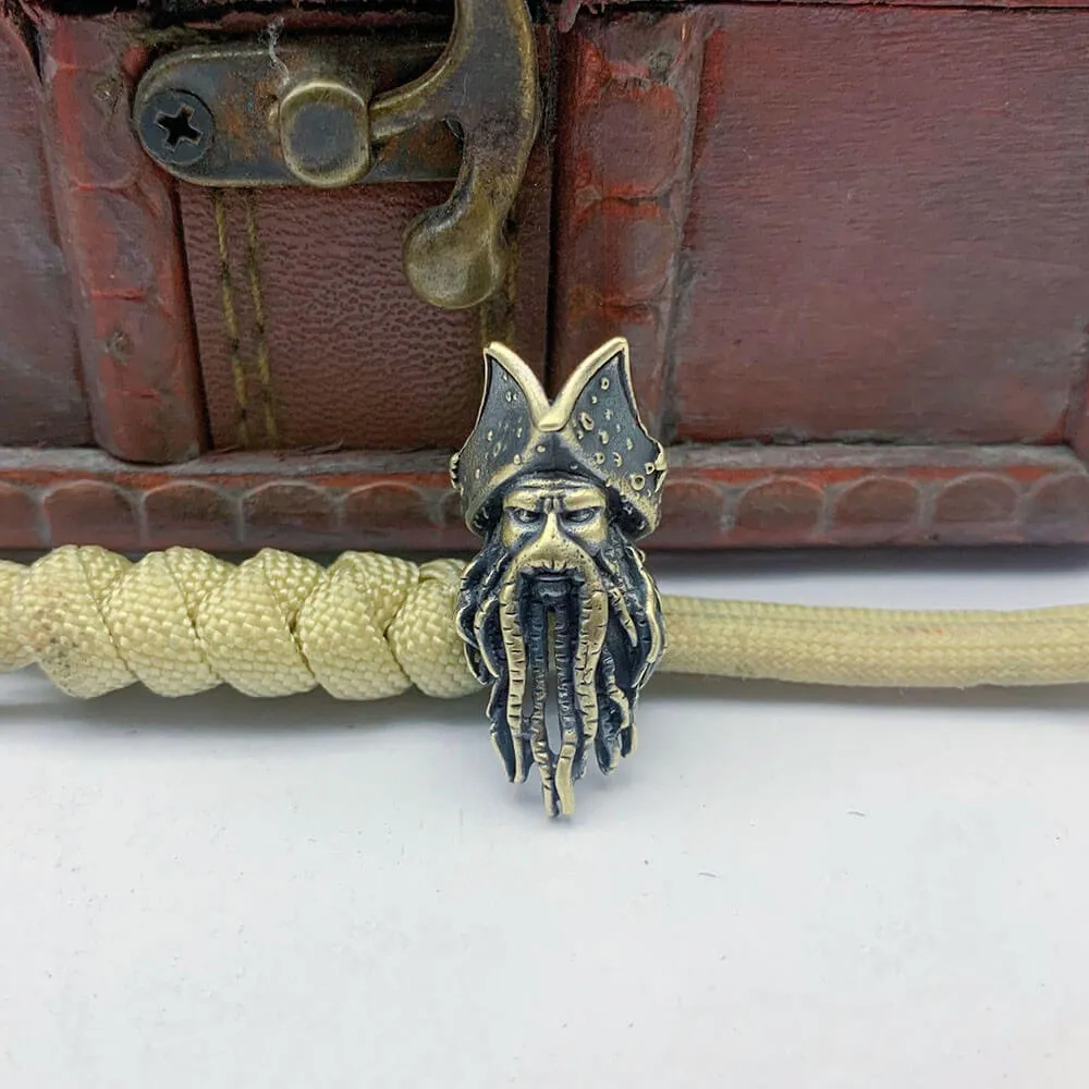 Octopus Pirate Copper Skull Braiding Beads
