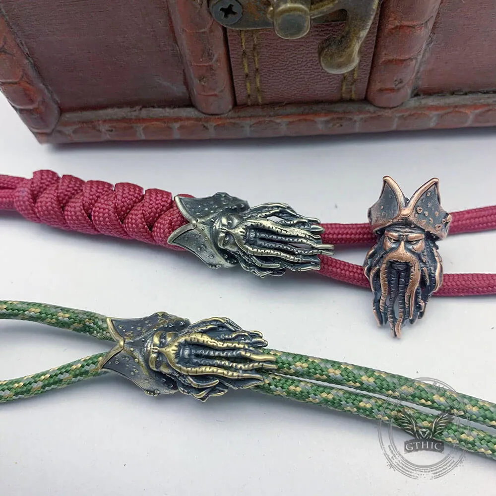 Octopus Pirate Copper Skull Braiding Beads