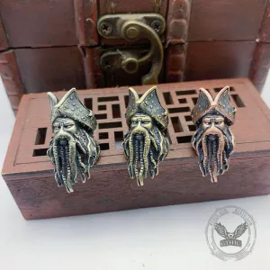 Octopus Pirate Copper Skull Braiding Beads