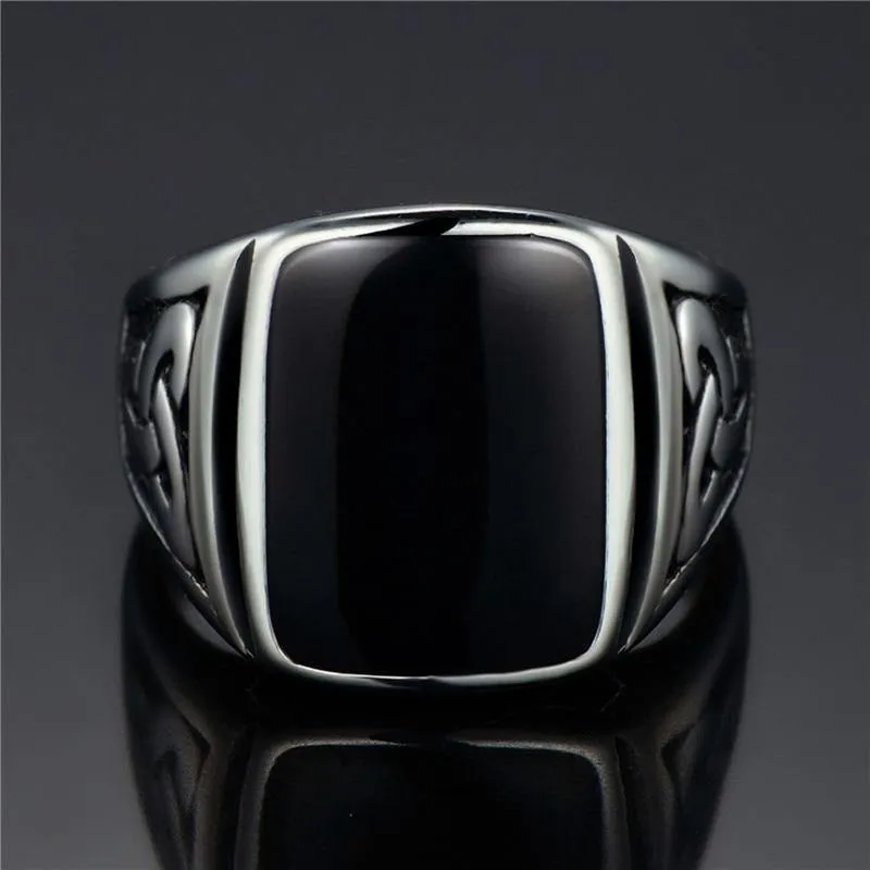 Odin Symbol Norse Viking Signet Ring