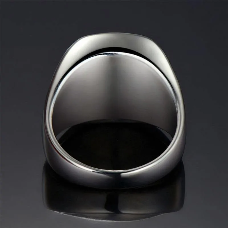 Odin Symbol Norse Viking Signet Ring