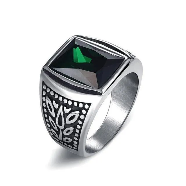 Odin Symbol Norse Viking Signet Ring