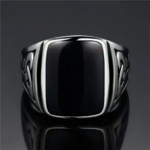 Odin Symbol Norse Viking Signet Ring