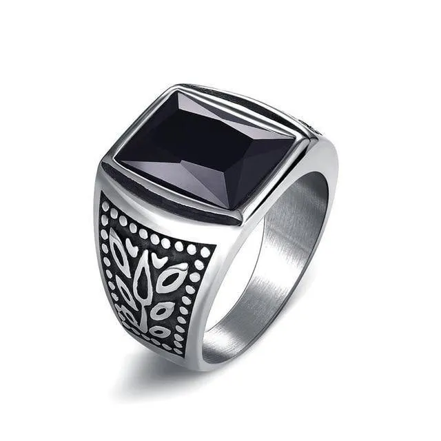 Odin Symbol Norse Viking Signet Ring