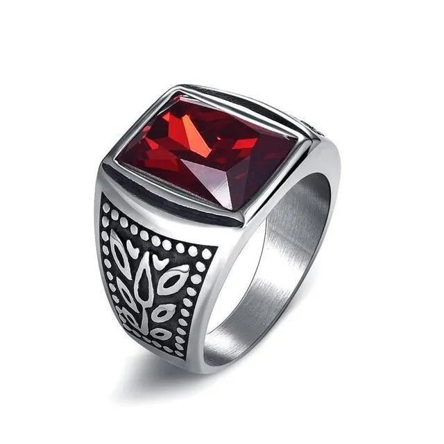 Odin Symbol Norse Viking Signet Ring