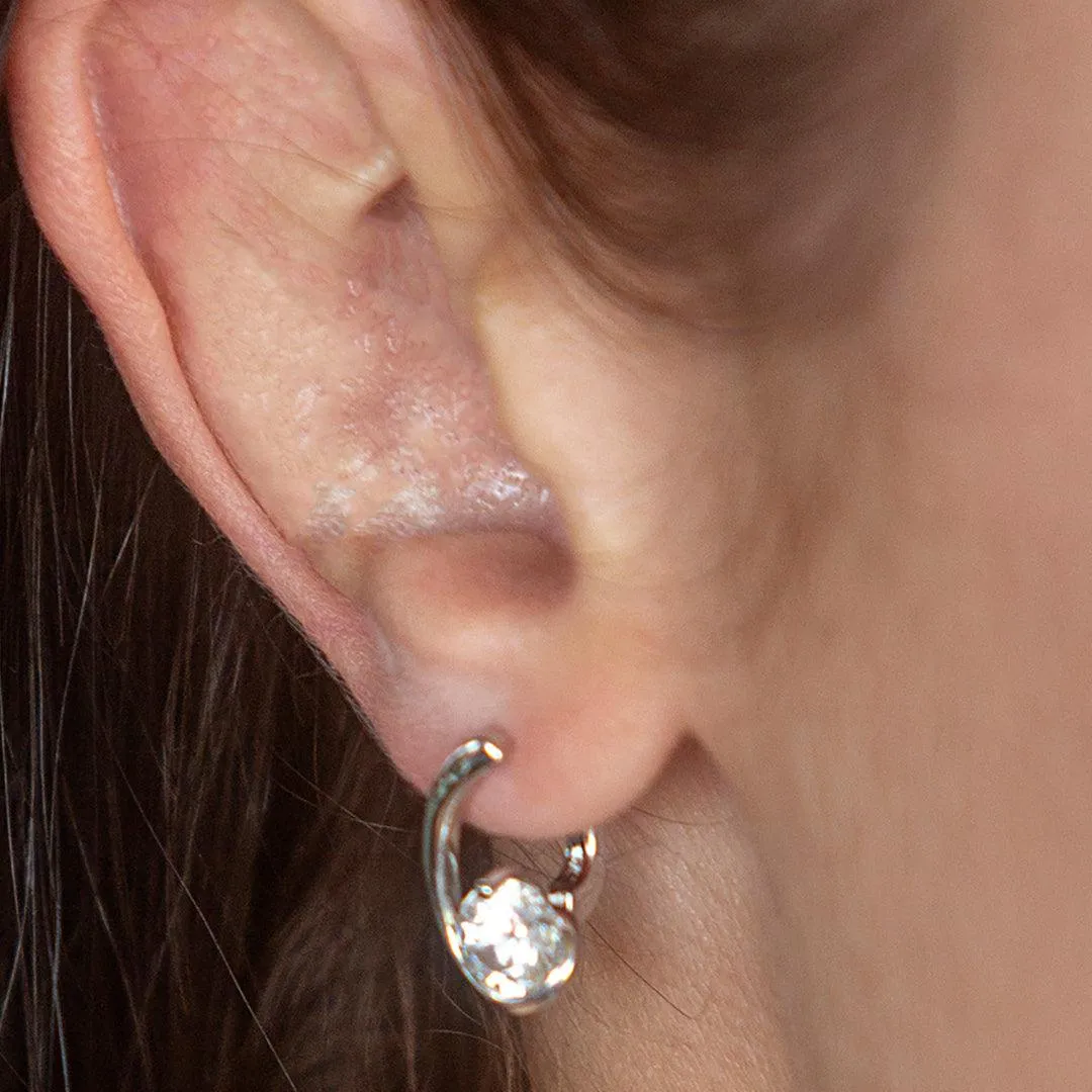 Opulent' Sapphire unique drop earrings