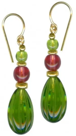 Owen Glass Earrings, #801