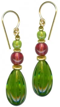 Owen Glass Earrings, #801