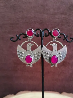 Peacock Dangler Earrings | Sarichka