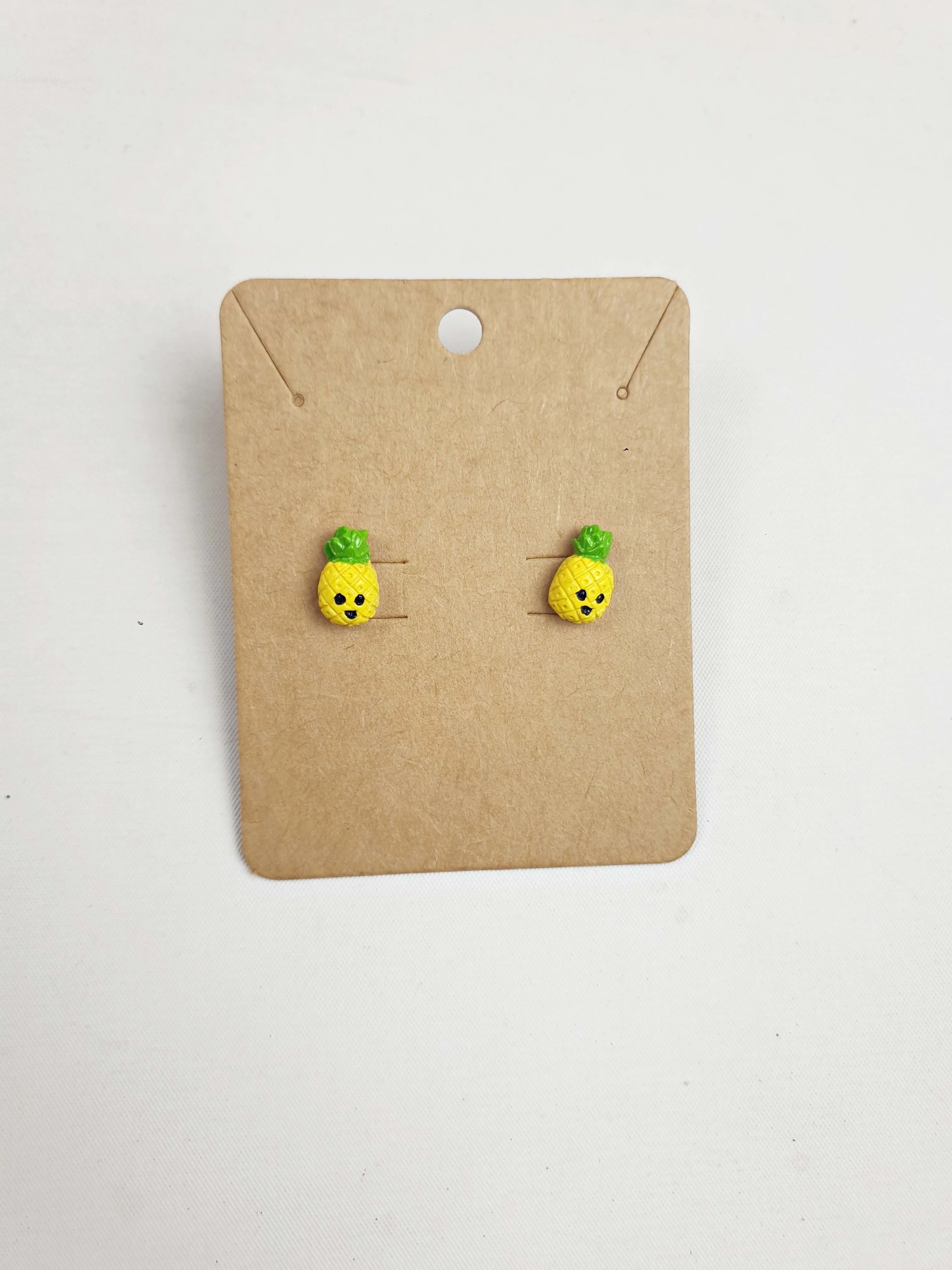 Pineapple stud earrings