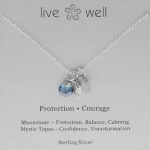 Protection And Courage Necklace By Live Well