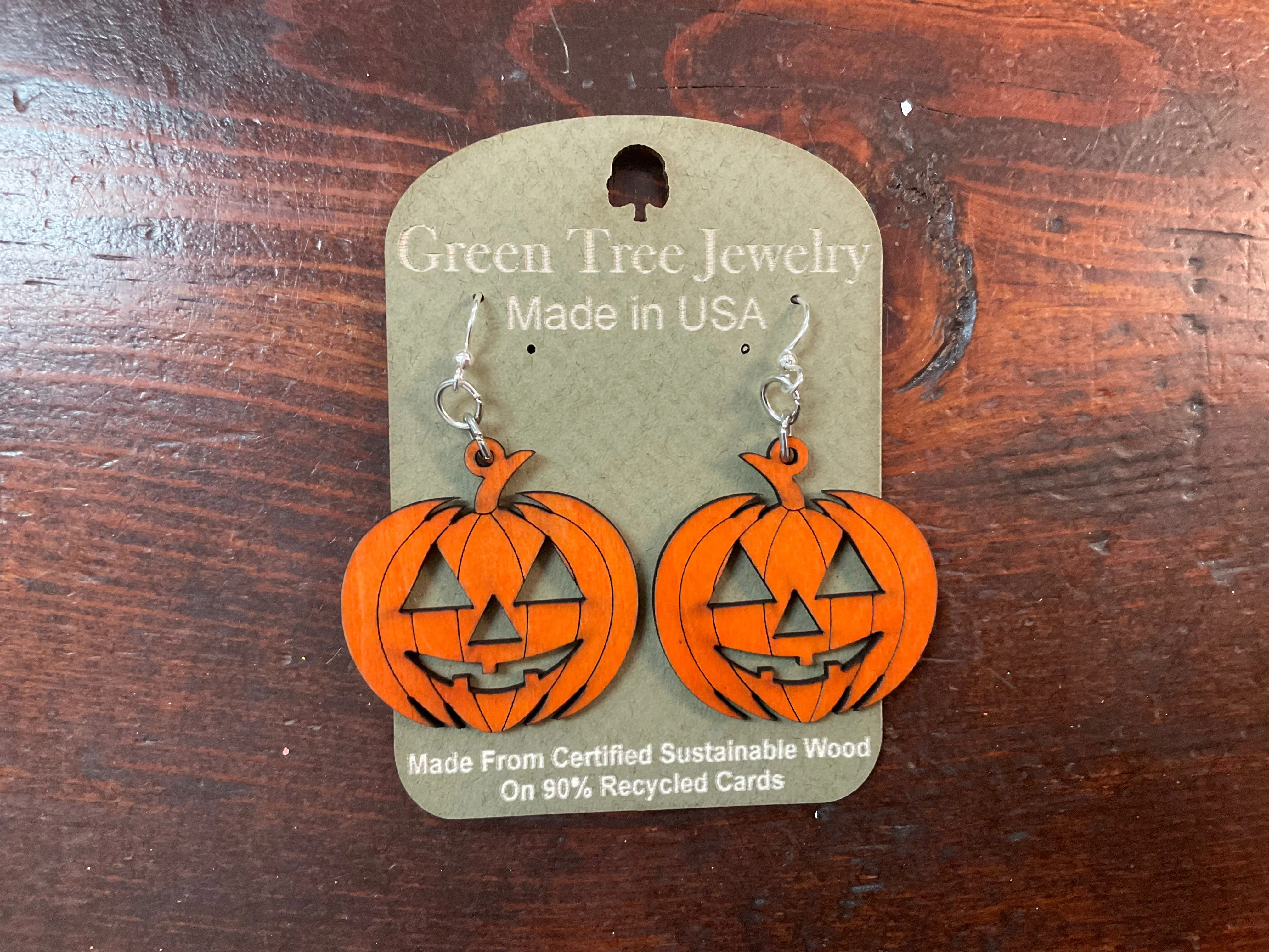 Pumpkin Earrings