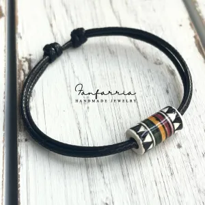 Rasta Tube Bead Beach Anklet Bracelet